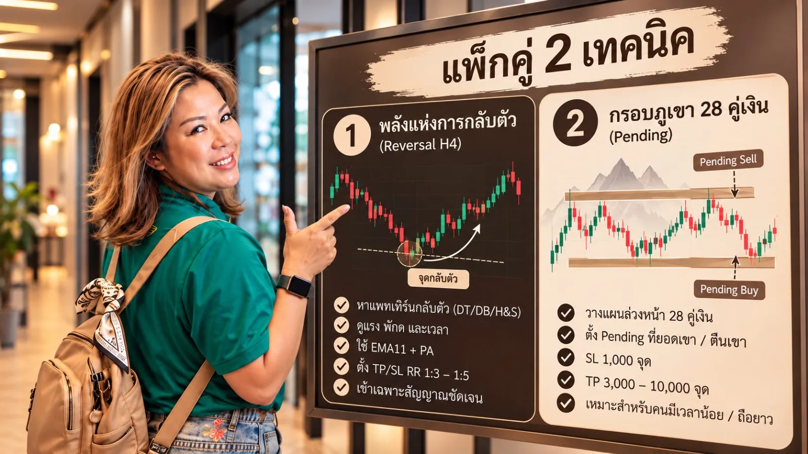 ภาพประกอบคอร์สแพ็กคู่ 2 เทคนิค (คลิป)